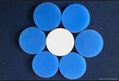 white  PTFE/blue silicone septa 20*3mm