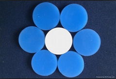 white  PTFE/blue silicone septa 20*3mm