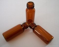 2ml clear screw autosampler vial/amber sample vials with patch  8mm/9mm