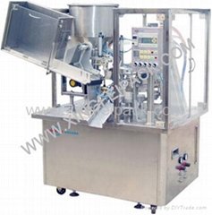 auto. soft tube filling and sealing machine