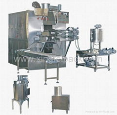 auto. multifunctional cream filling egg roll making machine