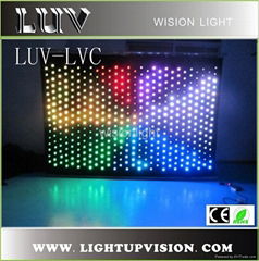 Stage Lighting-LED Stage Light / Cloth-RGB LED Video-vision Curtain 