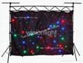 supply fireproof soft led star curtain for stage backdrops decoration 2