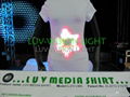 LUV Media Shirt light up LED T shirt for