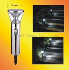 PIR solar LED light