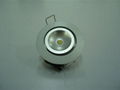 1W LED downlight led ceiling lighting led spotlight indoor recessed led light 3