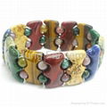 semi-precious gemstone bracelets