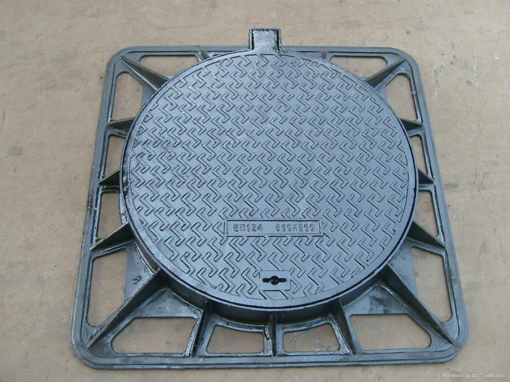 ductile iron manhole covers  3