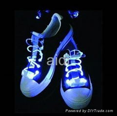 LED flashing shoelace