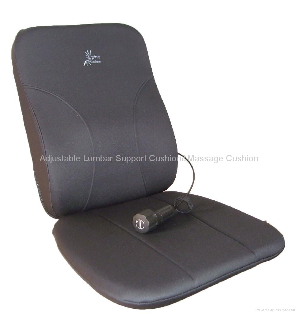 Adjustable Lumbar Back Cushion Cover     3