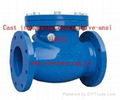 Cast Iron Swing Check Valve-ANSI 150LB 1