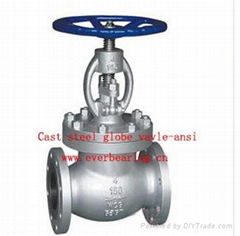 Cast Steel Globe Gate Valve-ANSI