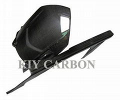 Carbon Fiber Rear H   er with Chain Guard For Yamaha R1 07 08