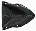Motorcycle Parts Carbon Fiber Under Upper Fairing Cover For Ducati Hypermotard 1