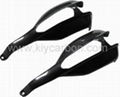 Carbon Fiber Hand Protectors For Ducati Hypermotard 1100/1100s