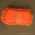 microfiber mesh scrubber and sponge 2