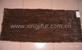 mink scrap fur plate