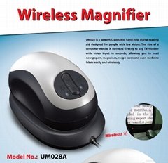 Wireless electronic reading aid
