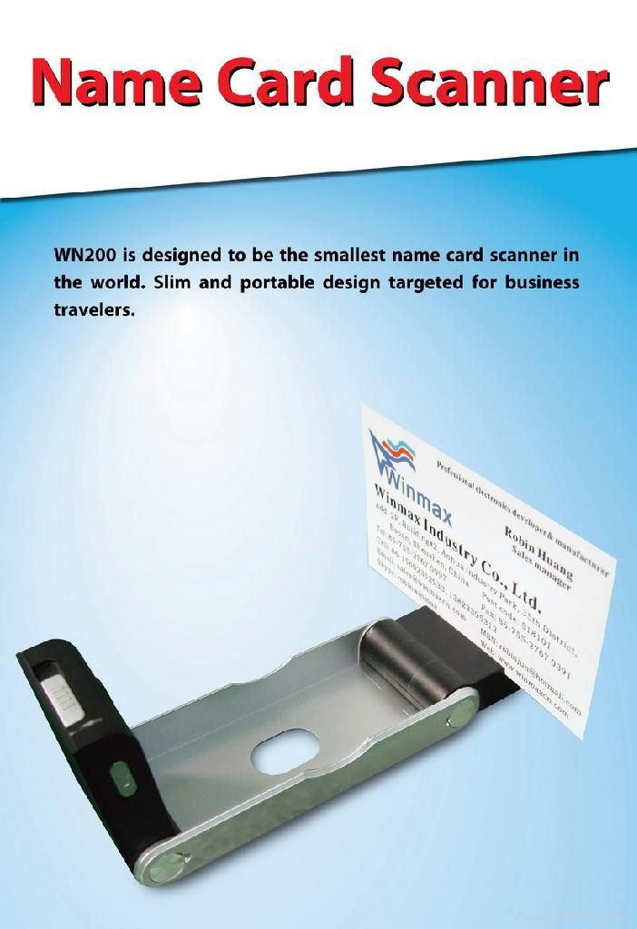 name card reader