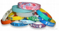 custom silicone wristband/ silicone bracelet