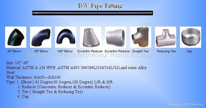 BW Pipe Fitting/Welding Pipe Fitting