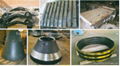 Bowls,Mantles and Jaw Plates of High Mn Casting Steel for Crusher