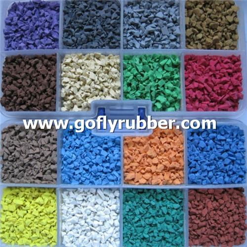 Colorful EPDM Rubber Granules