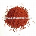 Red EPDM Rubber Granules