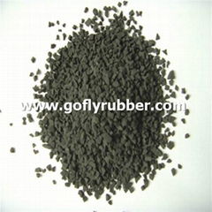 Black SBR Rubber Granules