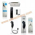 Wii nunchuck and remote controllers 3