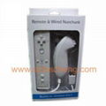 WII nunchuck and remote controller with