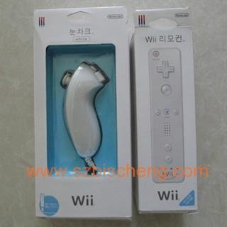 WII nunchuck and remote controller with motion plus 4