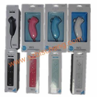 WII nunchuck and remote controller with motion plus 5