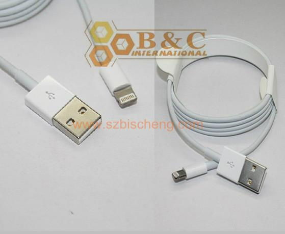 Lightning to USB Cable for iPhone5 2