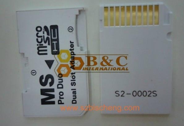 MicroSD to SD/USB card reader 3