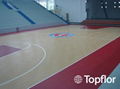 Basketball sports flooring