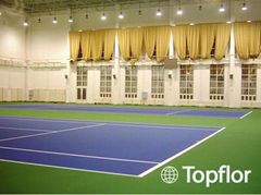 Tennis sports flooring