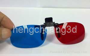 cilp-on 3d glasses from Shenzhen China  2