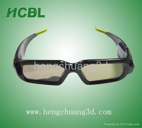 3D TV active  shutter glasses
