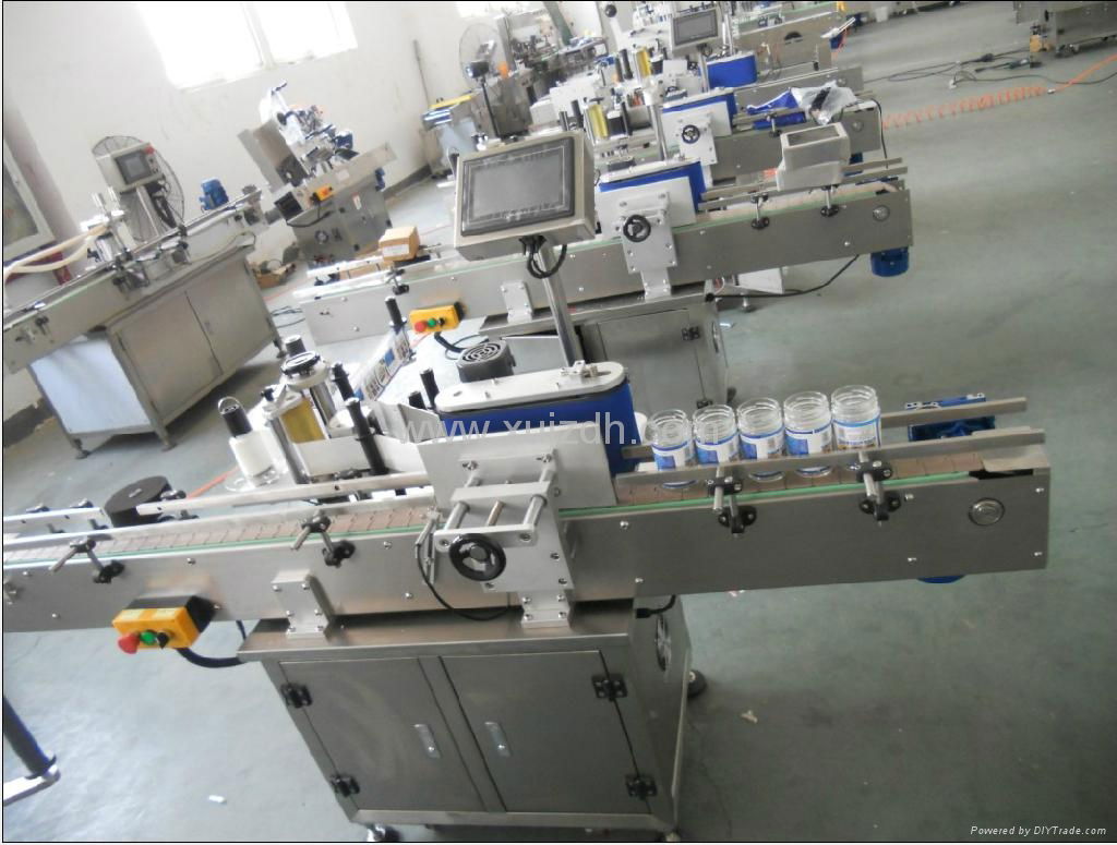 round bottle labeling machine