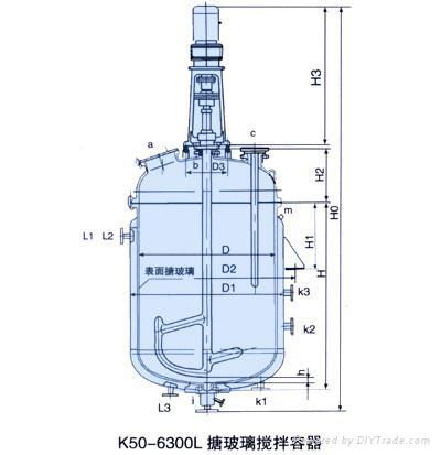 搪玻璃反应釜 2