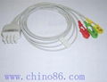 Nihon Kohden BR-903P three lead ECG leadwire 1