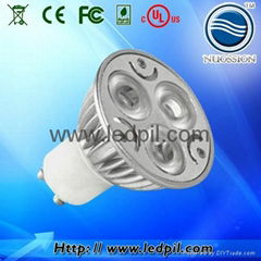 e27/gu10 high brightness led spotlight