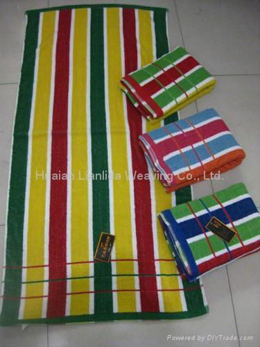 stripe towel