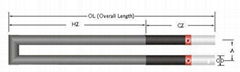 silicon carbide U-Type fit for industrial electric furnace