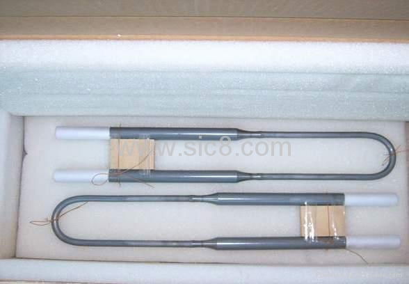 XINYU MoSi2 Heating Elements  U-Type fit for high temperature muffle furnace 3