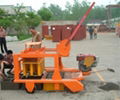 movable concrete block machine with