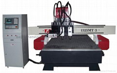 Three Head CNC Router