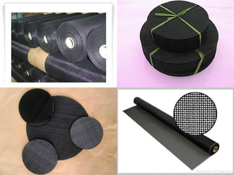 black wire cloth