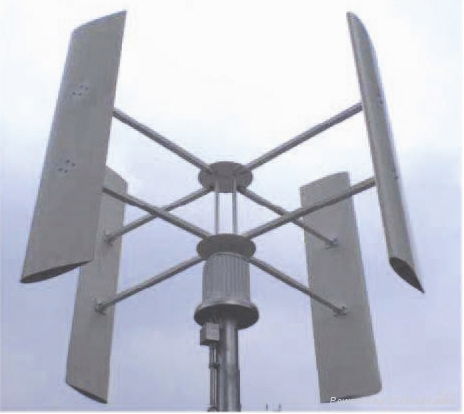 The whole set Vertical wind turbine 5